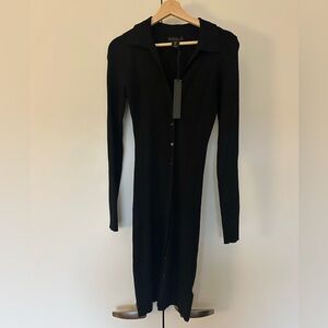 House Of Harlow Black Knit Dress